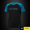 MAXX Shirt Fashion Tee MXFT028 Black/Blue