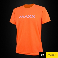MAXX Shirt Plain Tee MXPT007 Highlight Orange