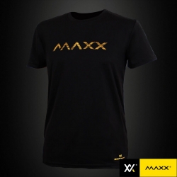 MAXX Shirt Plain Tee MXPT015G V3 Black Gold