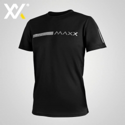 MAXX Shirt Fasion Tee MXFT050 Black Silver