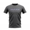MAXX Shirt New Plain Tee MX-NV04 Dark Grey