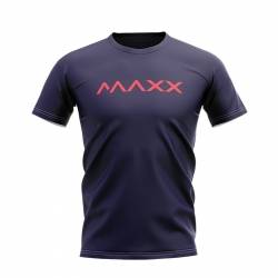 MAXX Shirt New Plain Tee MX-NV05 Dark Blue