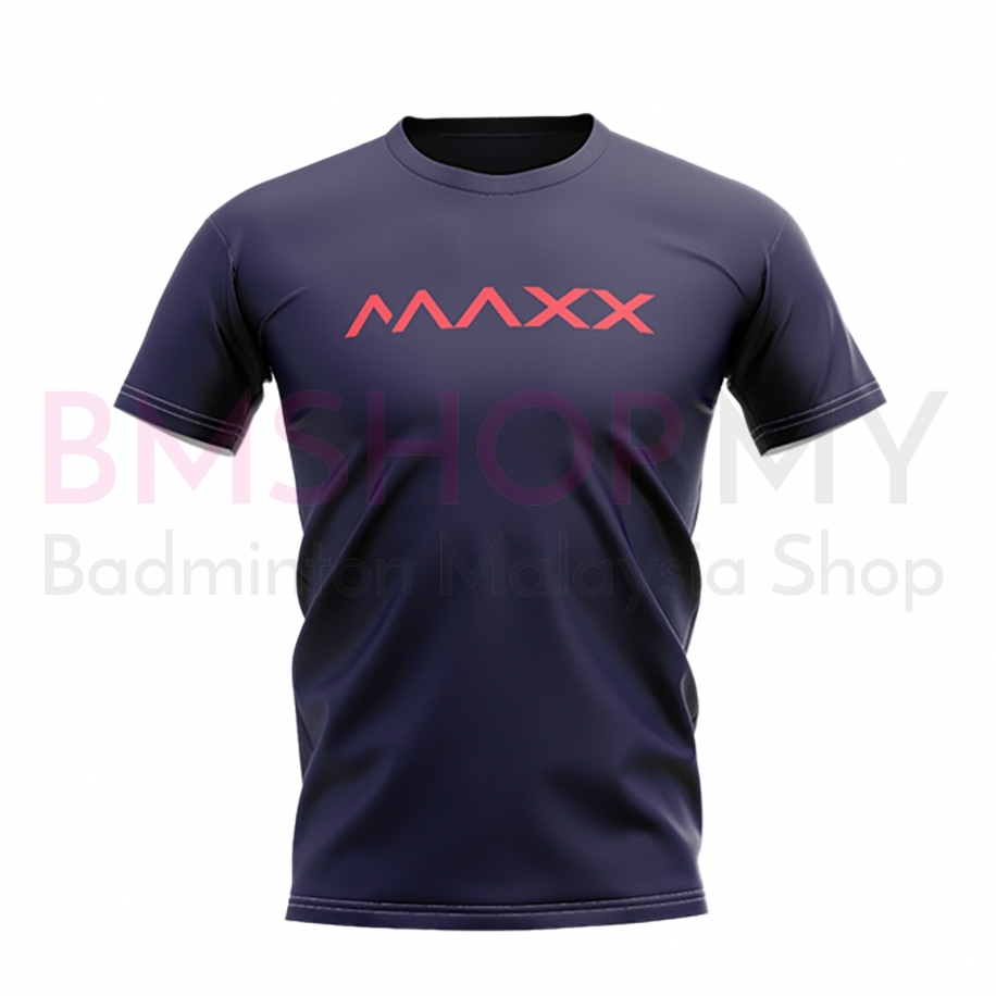 MAXX Shirt New Plain Tee MX-NV05 Dark Blue