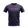 MAXX Shirt New Plain Tee MX-NV05 Dark Blue