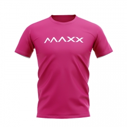 MAXX Shirt New Plain Tee MX-NV10 Rose Pink