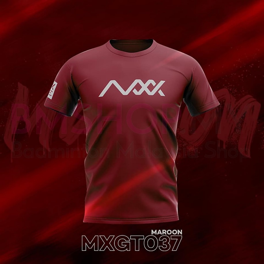 MAXX Shirt Fashion Tee MXGT037 Maroon