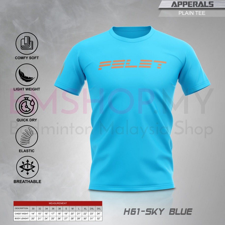 Felet Shirt H-61 Sky Blue