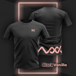 MAXX Shirt Fashion Tee MXGT042 Black Vanilla