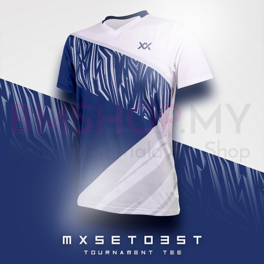 MAXX Shirt Tournament Tee MXSET035T Royal Blue