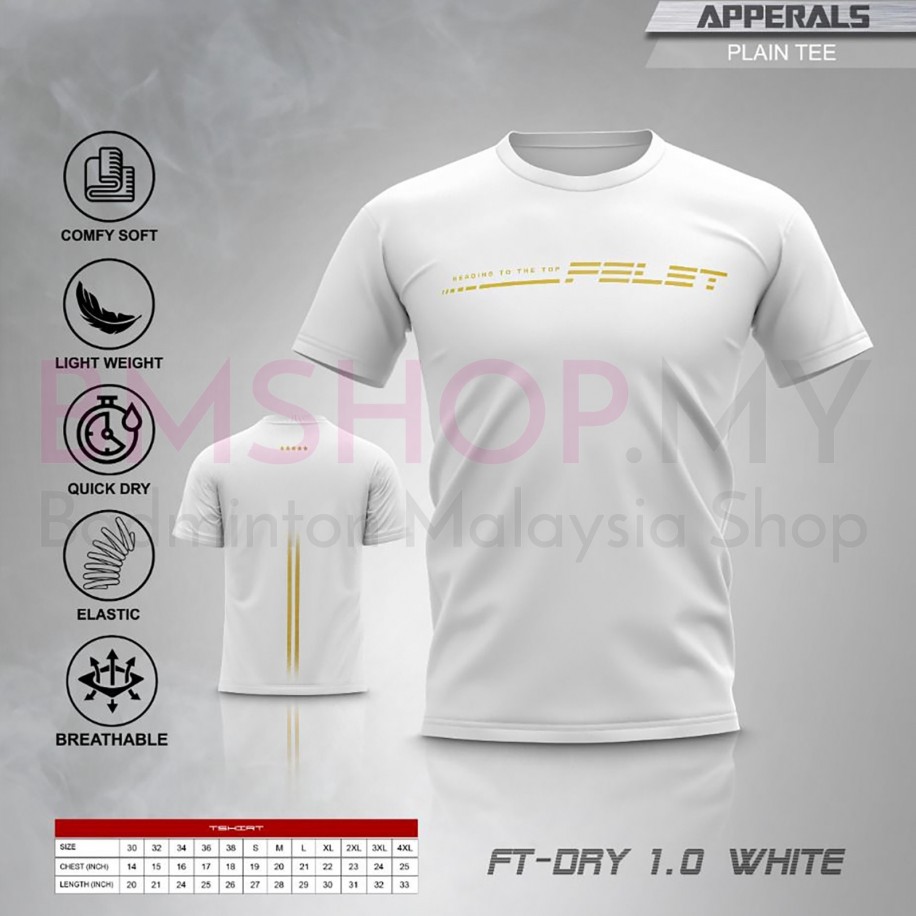 Felet Shirt FT-Dry 1.0 (White)