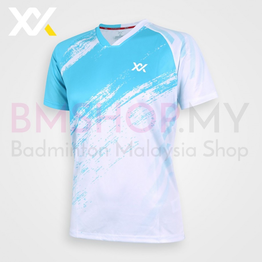 MAXX Shirt Fashion Tee MXFT079 White Blue