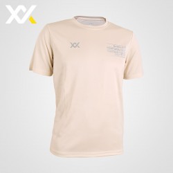 MAXX Shirt Graphic Tee MXGT061 Beige