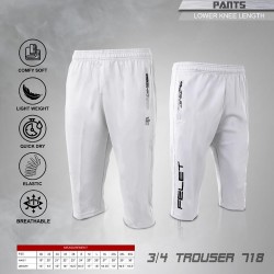 Felet Pant Trouser 718 (3/4 pant) White
