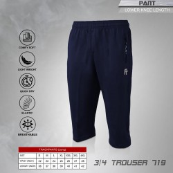 Felet Pant Trouser 719 (3/4 pant) Navy