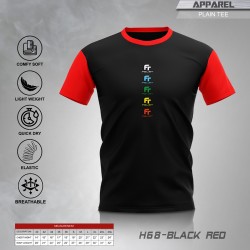 Felet Shirt H68 Black Red