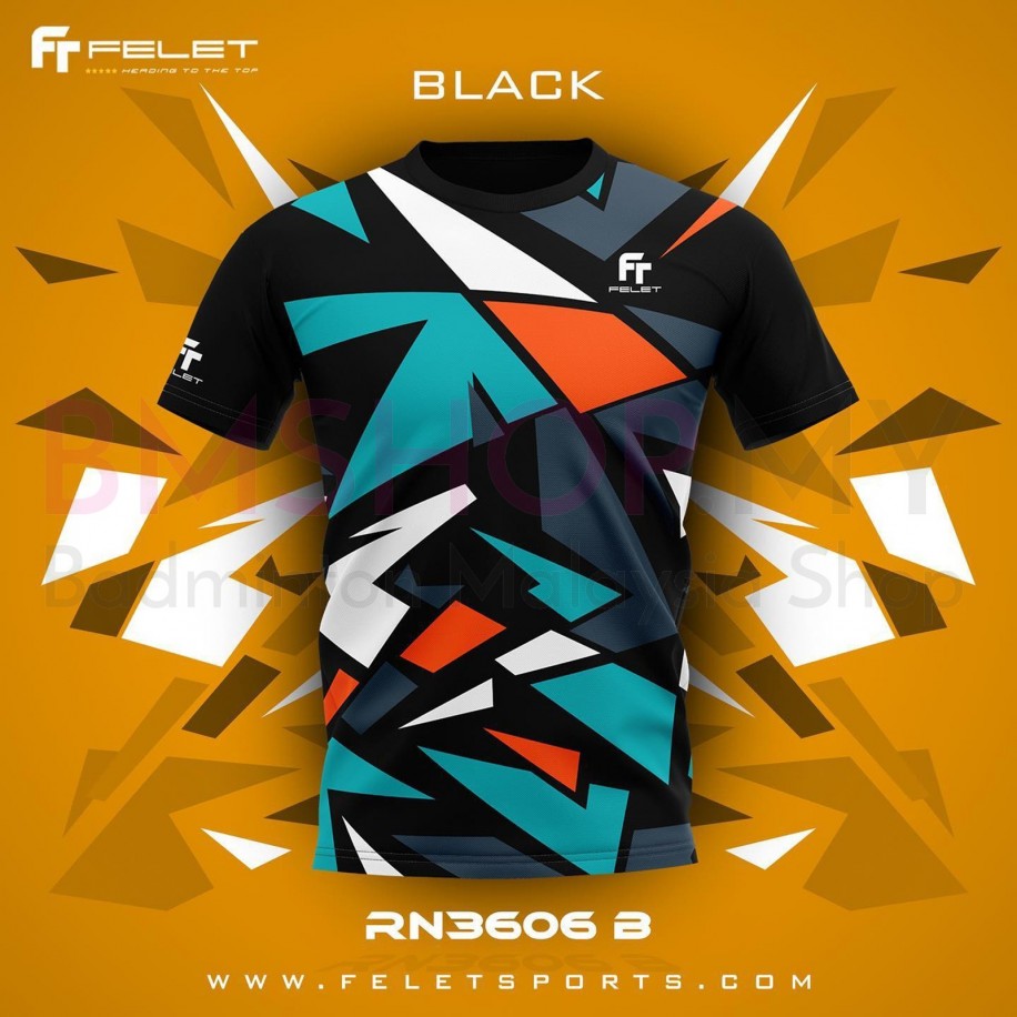 Felet Shirt RN3606 B Black