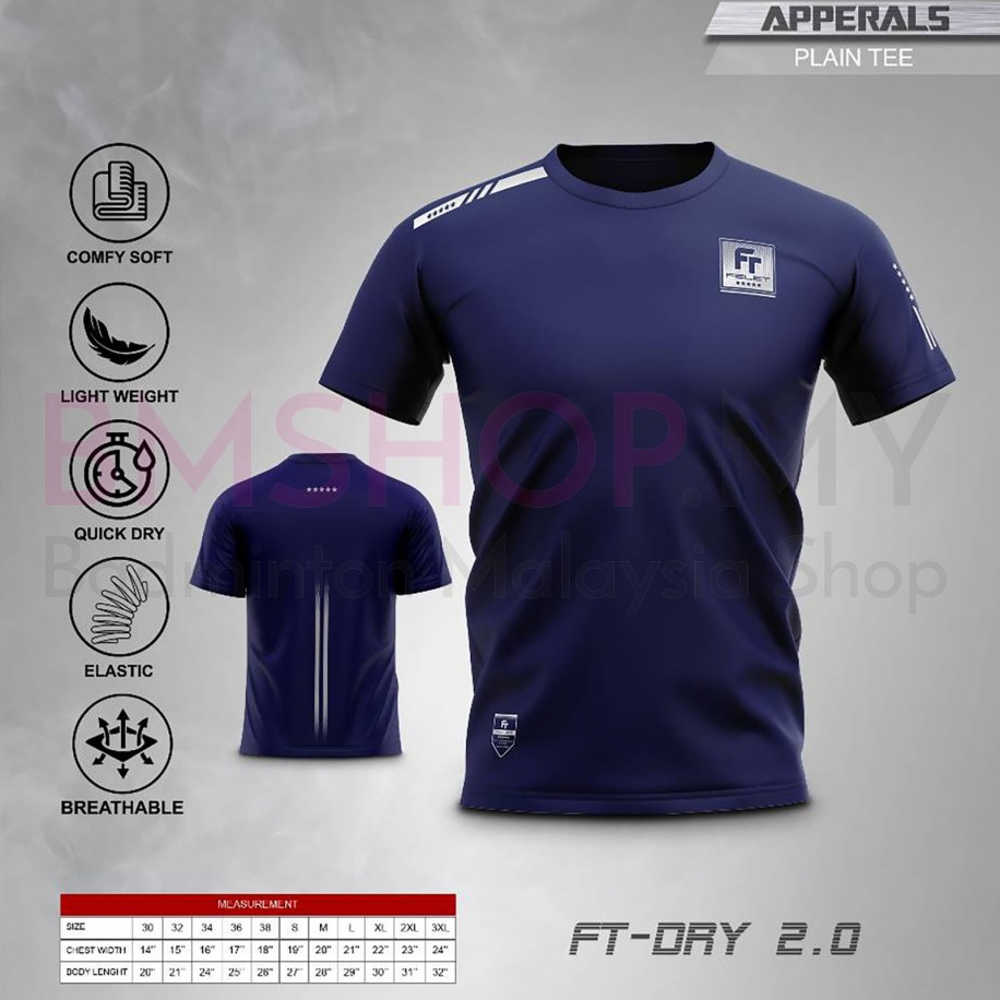 Felet Shirt FT-Dry 2.0 Navy