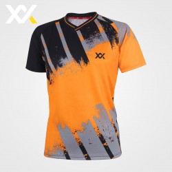 MAXX Shirt Fashion Tee MXFT087 Black/Orange