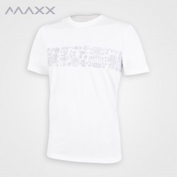 MAXX Shirt Graphic Tee MXGT072 White