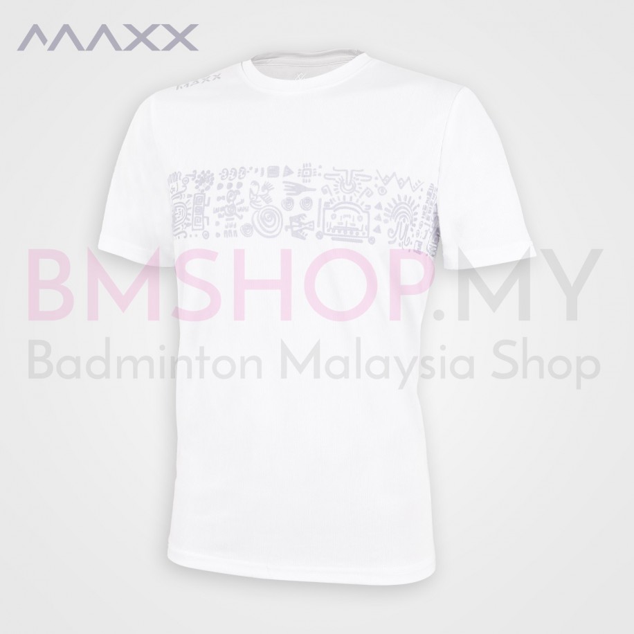 MAXX Shirt Graphic Tee MXGT072 White