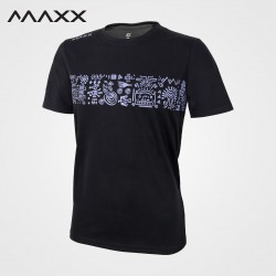 MAXX Shirt Graphic Tee MXGT072 Black