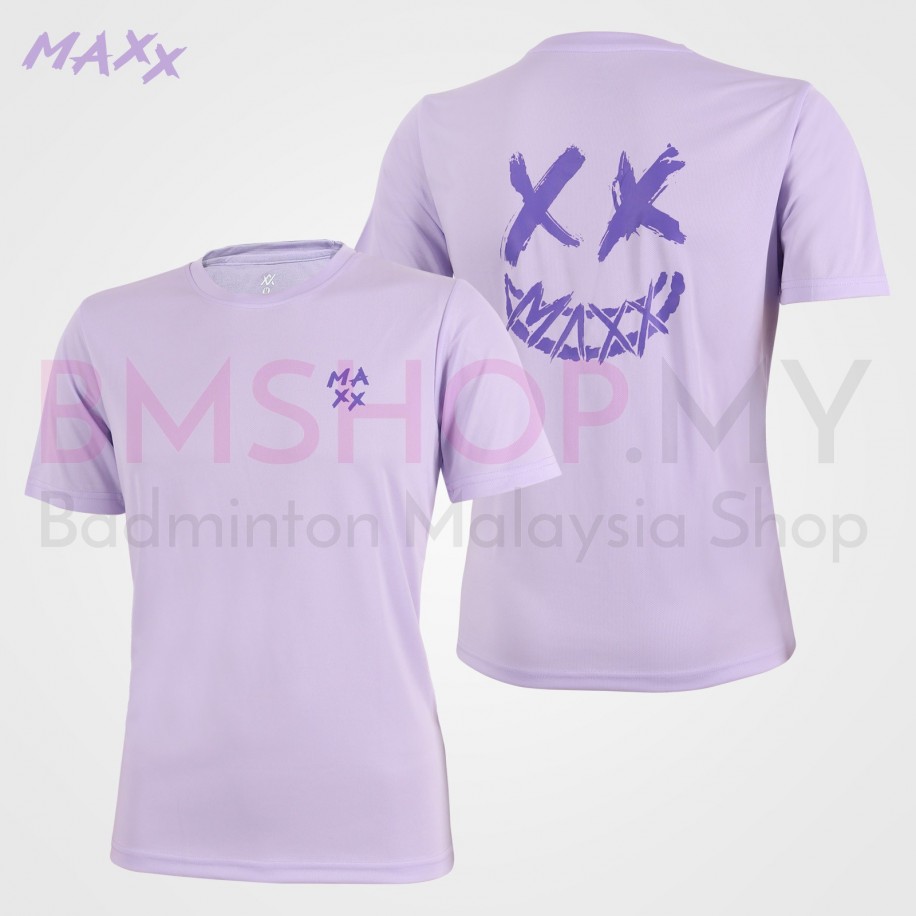 MAXX Shirt Graphic Tee MXGT065 Light Purple
