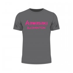 Kawasaki Badminton Plain Tee (Light Grey)