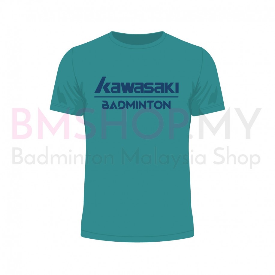 Kawasaki Badminton Plain Tee (Turquoise)