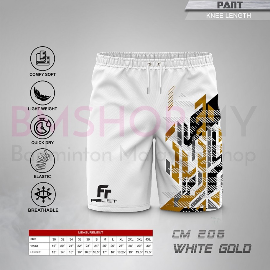 Felet Pant CM206 White Gold