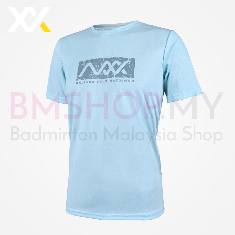 MAXX Shirt Graphic Tee MXGT076 Light Blue