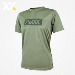 MAXX Shirt Graphic Tee MXGT076 Khaki Green