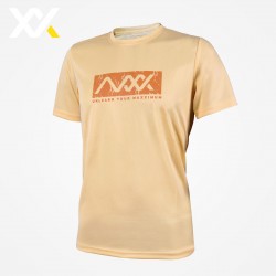 MAXX Shirt Graphic Tee MXGT076 Beige