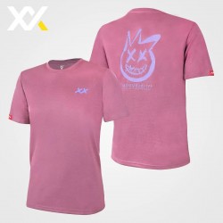 MAXX Shirt Graphic Tee MXGT067 Light Pink