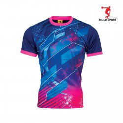 ARORA MULTISPORT Shirt Quick Dry STP 02 Navy Magenta