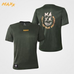 MAXX Shirt Graphic Tee MXGT084 Army Green
