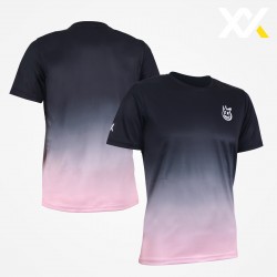 MAXX Shirt Graphic Tee MXGT080 Black Pink