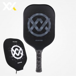 Maxx Pickleball Paddle - Surge (1 Paddle + 1 Cover) Black Color