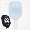 Maxx Pickleball Paddle - Surge (1 Paddle + 1 Cover) Light Blue Color