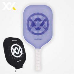 Maxx Pickleball Paddle - Surge (1 Paddle + 1 Cover) Purple Color