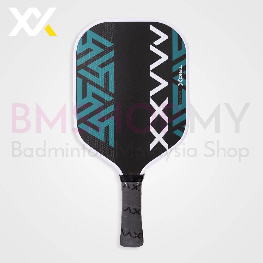 Maxx Pickleball Paddle - Triox (Control) Black/Teal Color