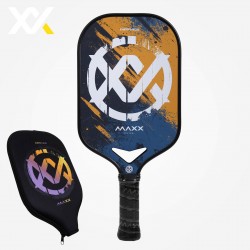 MAXX Pickleball Paddle - (RAMPAGE CONTROL) Blue Orange Color