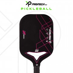 Protech Model X - Pro Series Pickleball Paddles with USA Pickleball Approved- Black Pink Color