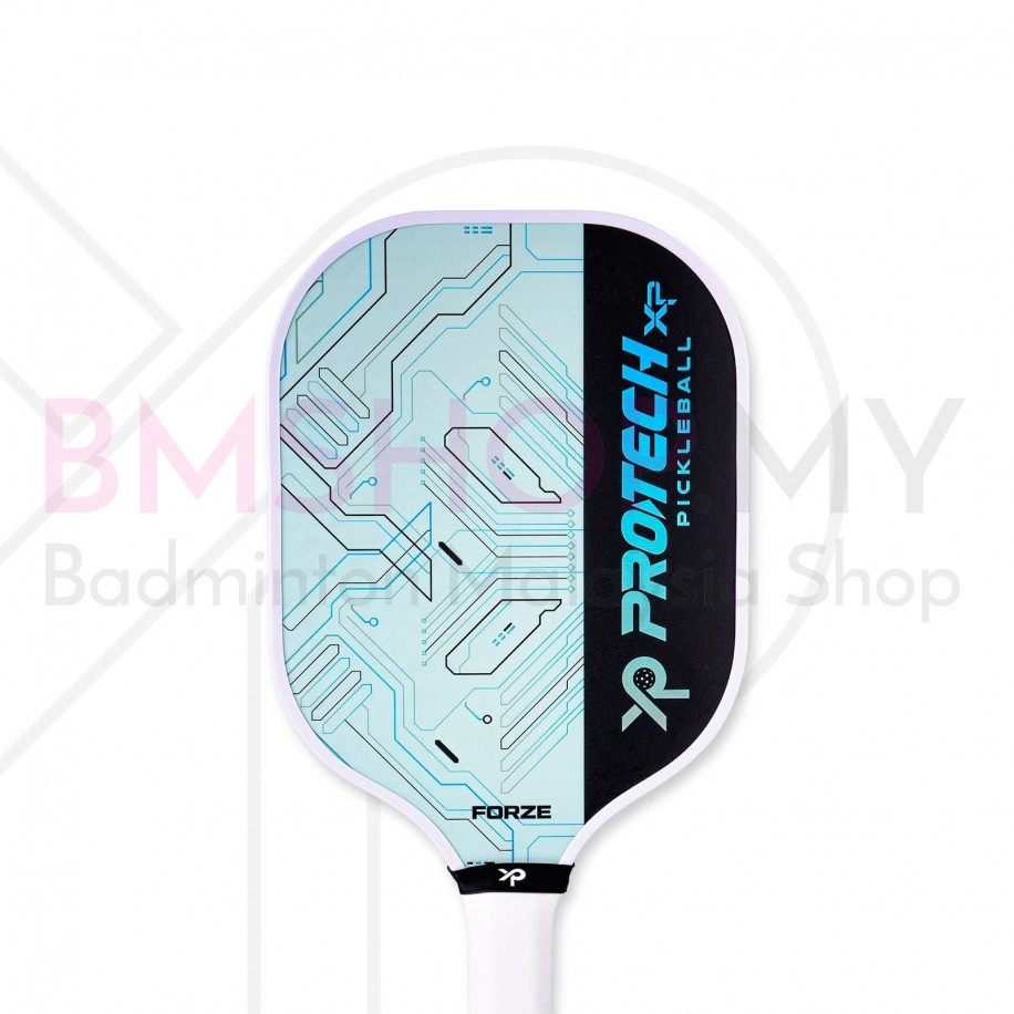 Protech Forze Pickleball Paddle - Intermediate Level Green Black Color