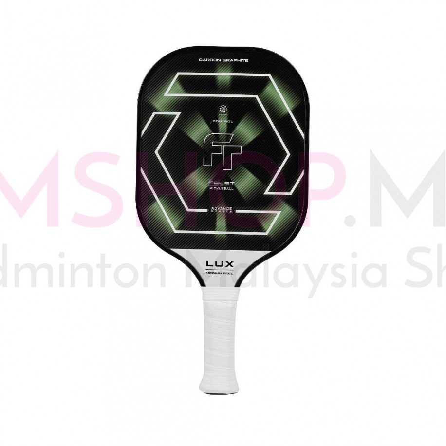 FELET PICKLEBALL PADDLE LUX ADVANCE SERIES (16mm) Green Color