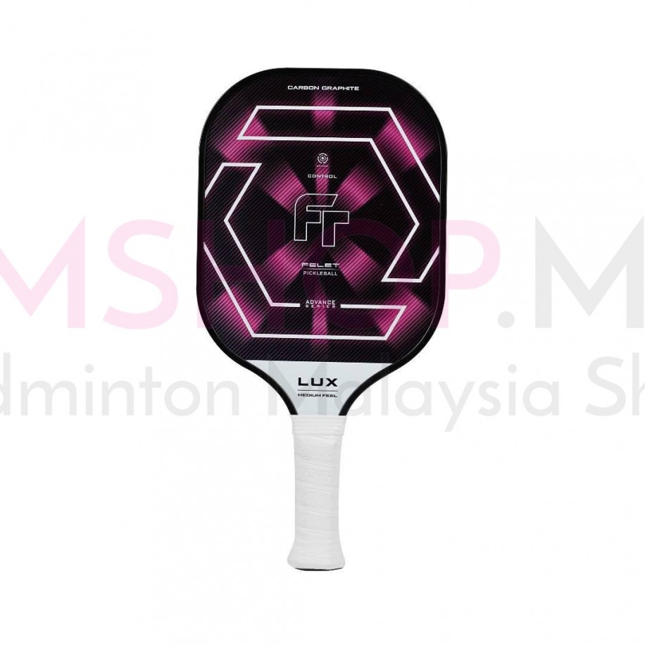 FELET PICKLEBALL PADDLE LUX ADVANCE SERIES (16mm) Pink Color