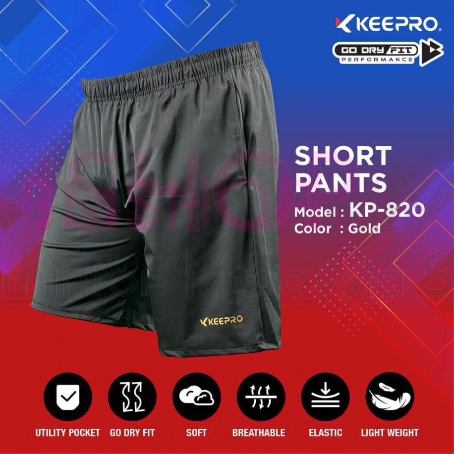 KEEPRO Pant KP-820 Black Gold