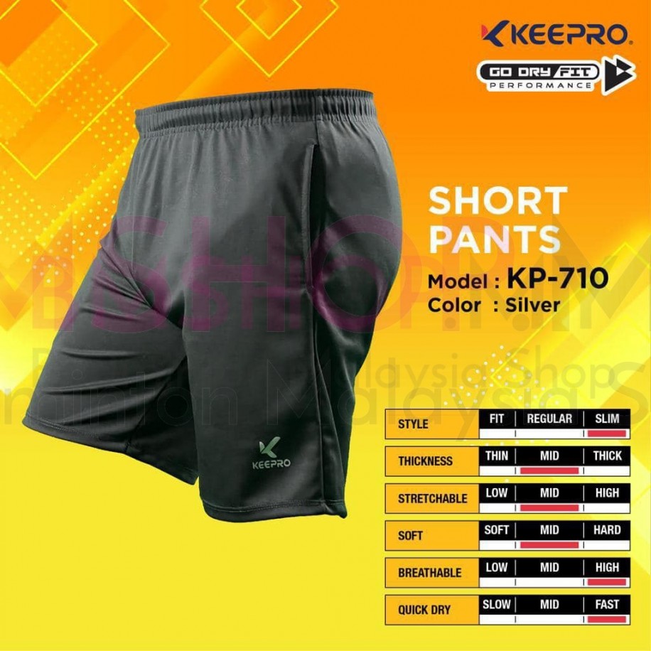 KEEPRO Pant KP-710 Black Silver