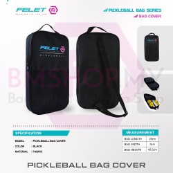 FELET Pickleball Paddle Bag Cover - Can fit in 2 paddles + 4 balls