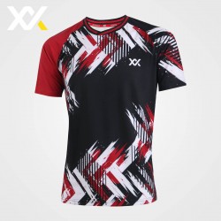 MAXX Shirt Tournament Tee MXSET051T BLACK/RED
