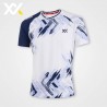 MAXX Shirt Tournament Tee MXSET051T WHITE/BLUE
